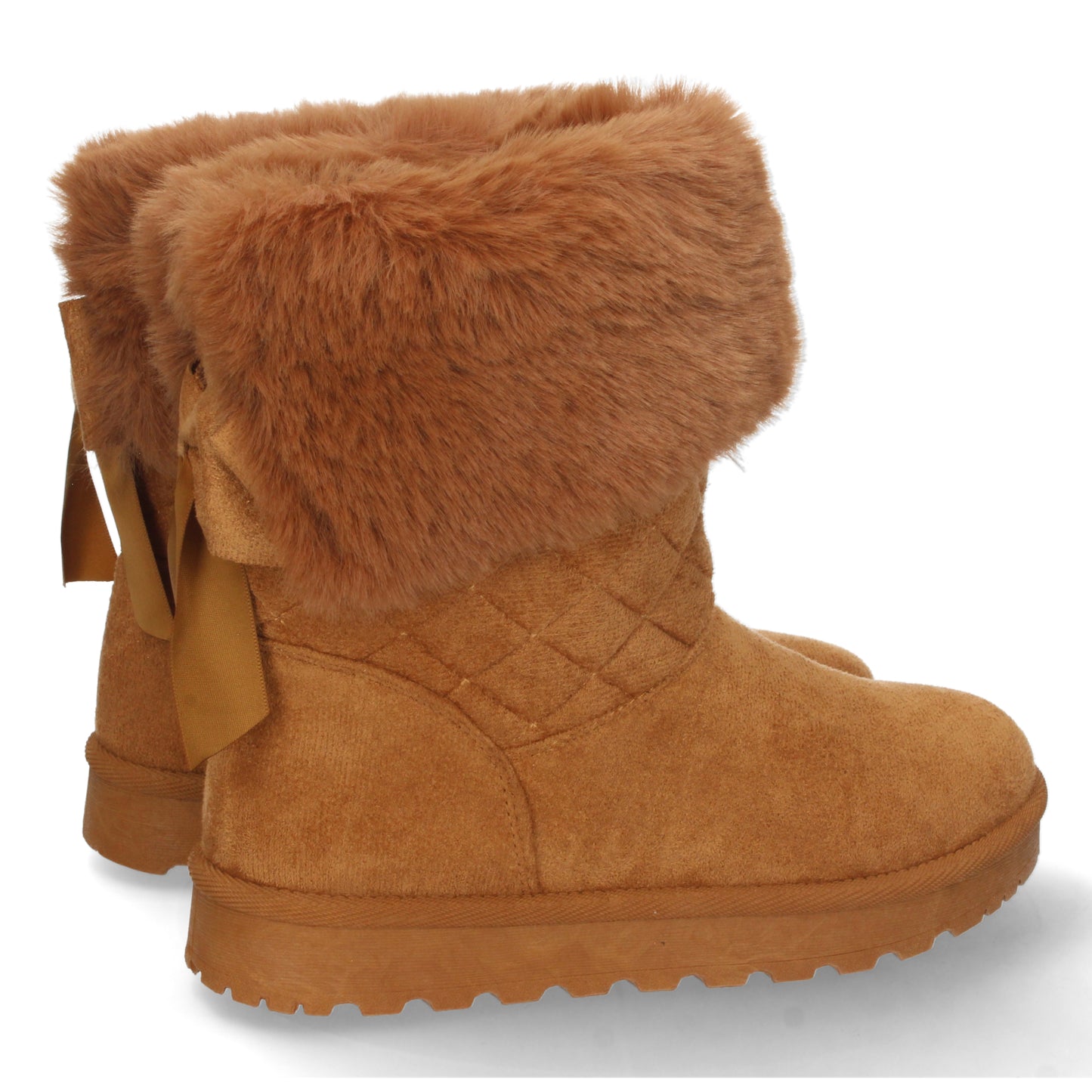 Botín Australiano para Mujer Cómodos y Calentitos Forrado con Pelo Interior con Detalle de Lazo en el Talón Otoño Invierno